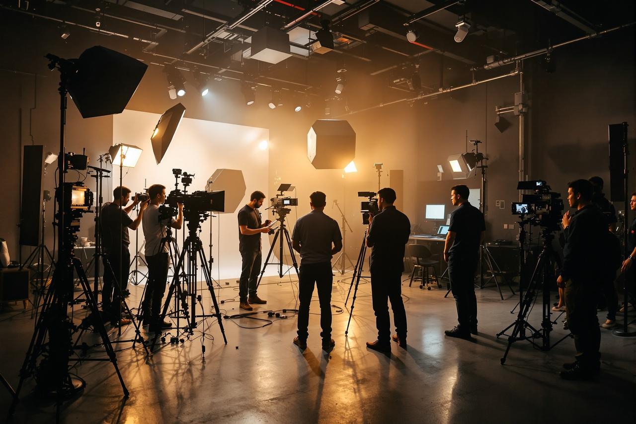 51短视频制作现场